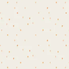 Art Gallery Fabrics - Sparkle Elements - Tangerine Sparkle