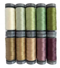 Aurifil 28wt Set - Wild Grasses by Sheena Norquay