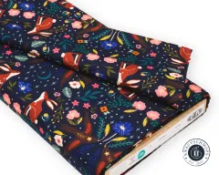 Art Gallery Fabrics - Starling - Moonlit Forest Dusk