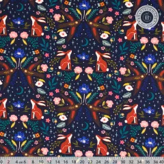 Art Gallery Fabrics - Starling - Moonlit Forest Dusk