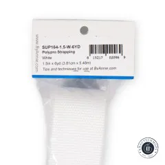 ByAnnie's - 1.5inch, 6Yard Strapping, white (Gurtband)