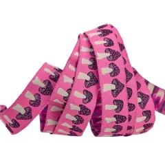 Ruby Star Society Webband 5/8" - Mushrooms - Best of Sarah Watts