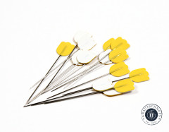 Tulip Hiroshima Needles - Cellulose Head Pins Tulip gelb