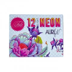 Aurifil 12wt Cotton Tula Pink Limited Edition - Untamed Neon