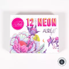 Aurifil 12wt Cotton Tula Pink Limited Edition - Untamed Neon