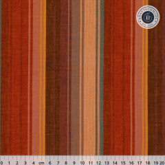 Kaffe Fassett Baumwollstoff - Woven Stripes - Exotic Stripe