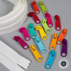 ByAnnie's - 4yard Zipper - Reißverschluss - white (multicolor)