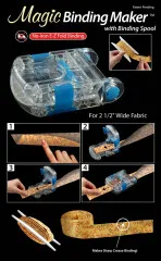 Bebilderte Anleitung mit den vier Schritten Finger Press, Insert, Close Latches und Pull Through.