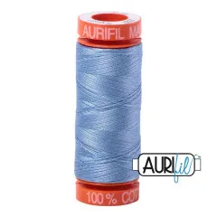Aurifil 50wt Baumwollgarn - Light Delft Blue