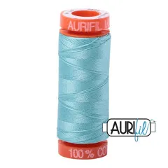 Aurifil 50wt Baumwollgarn - Light Turquoise