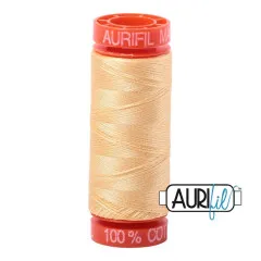 Aurifil 50wt Baumwollgarn - Medium Butter