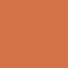 Flächige Ansicht des unifarbenen Baumwollstoffs in Ginger-Orange.