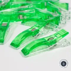Detailansicht des Klemmmechanismus zweier Clover Jumbo Wonder Clips