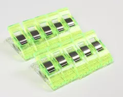Clover Wonder Clips, neongrün