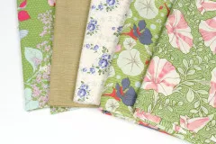 Fat Quarter Set - Tilda Gardenlife Collection (Grüntöne)