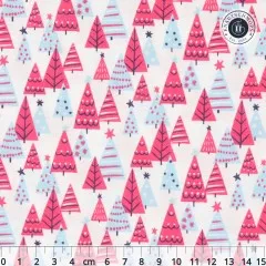Liberty London Baumwoll Designerstoff - Deck the Halls - Happy Forest