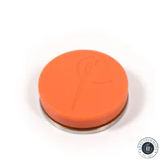 Nahaufnahme der bunt gepunkteten Nadelköpfe