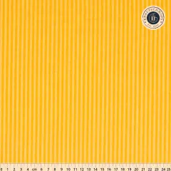 Riley Blake Baumwoll Designerstoff - 1/8" Tonal Stripe - Golden