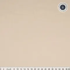 Musterausschnitt des Chambray-Gewebes mit Zentimeter-Maßstab (40cm)