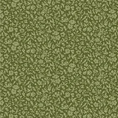Musterdarstellung des Blender-Drucks „Eve Pine“ aus der Tilda-Kollektion Merry Little Christmas als durchgehender Rapport.