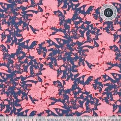 Tilda Baumwollstoff - Bloomsville Abloom Prussian