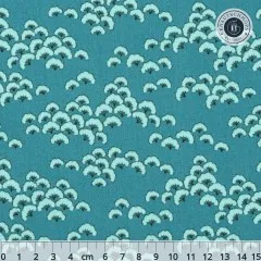 Tilda Baumwollstoff - Bloomsville Cottonbloom Petrol