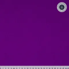 Engere Ansicht der violetten Unifarbe Nocturne mit Lineal zum Größenvergleich.