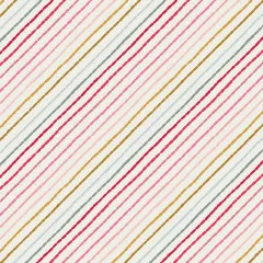 Nahaufnahme der bunten Streifen ohne Lineal