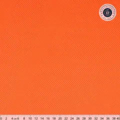 Größerer Ausschnitt des Gittermusters „On the Grid" in Salmon, der den vollen Musterrapport zeigt.