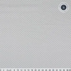 Größere Musterübersicht des Punkte-Musters „Tiny Dots" in Fog, Lineal (0–40 cm) zum Größenvergleich.
