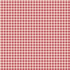 Musterwiederholung des roten Gingham-Karos ohne Maßstab