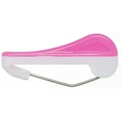 Nahaufnahme einer geschlossenen pinken Wonder Pin ohne sichtbare Nadelspitze