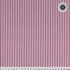 Riley Blake Baumwoll Designerstoff - 1/8" Stripe - Sangria