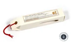 Verpackung Tulip Hiroshima Needles Glass-Head Pins Shizuku mit roter Kordel, Made in Japan