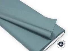 Stoffballen Art Gallery Fabrics Pure Solids Northern Water in Graublau mit Webkante und Artikelnummer PE-501