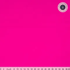 Baumwoll-Popeline Very Berry in Pink mit Zentimeterskala bis 40 cm