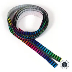 Sassafras Lane Designs - Reißverschluss #5 - Rainbow - Iridescent