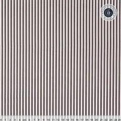Riley Blake Baumwoll Designerstoff - 1/8" Stripe - Ivory Charcoal