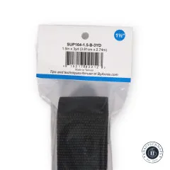 Verpackungsrückseite mit Artikelnummer, Maßangabe (3,81 cm × 2,74 m) und Barcode