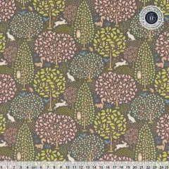 Tilda Baumwollstoff - Sanctuary - Sanctuary Greygreen (90cm-Rest)