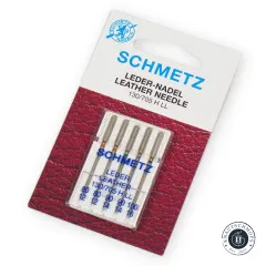 Nähmaschinen-Nadeln Schmetz LEDER 130/705H 2x80, 2x90, 1x100