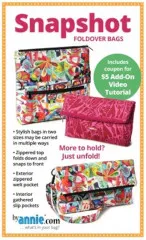 Schnittmuster ByAnnie's - Snapshot (Foldover Bags)