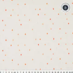 Art Gallery Fabrics - Sparkle Elements - Tangerine Sparkle