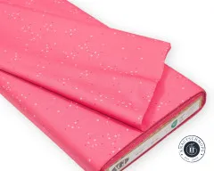 Stoffballen der Art Gallery Fabrics Adventale Twinkle little Stars in Candy angeschnitten und gefaltet