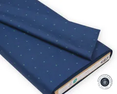 Stoffballen der Art Gallery Fabrics Starling Stardusk angeschnitten und gefaltet