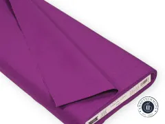 Gefalteter Stoffballen Solid Colors Grape mit Tilda-Etikett