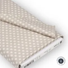 Zusammengelegter Stoffballen mit Bauchbinde, Artikelnummer 130008, Farbe Light Grey.