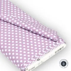 Zusammengelegter Stoffballen mit Bauchbinde, Artikelnummer 130009, Farbe Lilac.