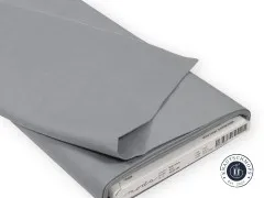 Gefalteter Stoffballen in Steel mit Moda-Etikett, Artikelnummer 9900-184 und Materialangabe.