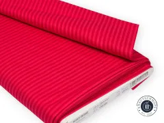 Riley Blake Baumwoll Designerstoff - 1/8" Tonal Stripe - Red